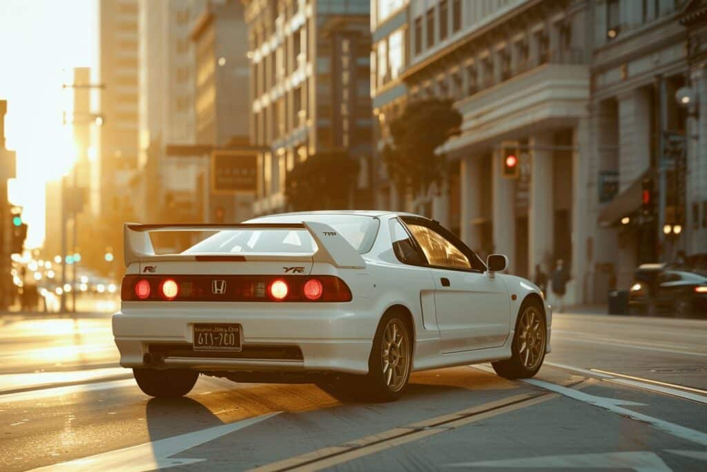 Honda Integra Type R emblématique du sport automobile